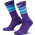 Nike Elite Crew - Unisex Socks Field Purple-Coast-White