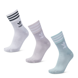 Unisex Socks - adidas Crew Sock - White-Pink-Green