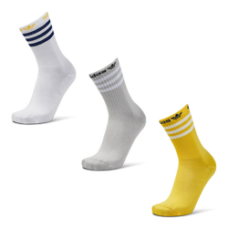 Unisex Sokken - adidas Crew 3 Pack - Grey Two-White-Bold Gold