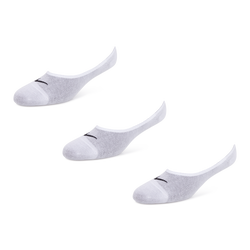 Unisex Socks - Nike 3Ppk Invis S - White-White