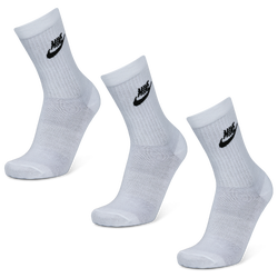 Unisex Socks - Nike Everyday Essential Crew 3 Pack - White-Black