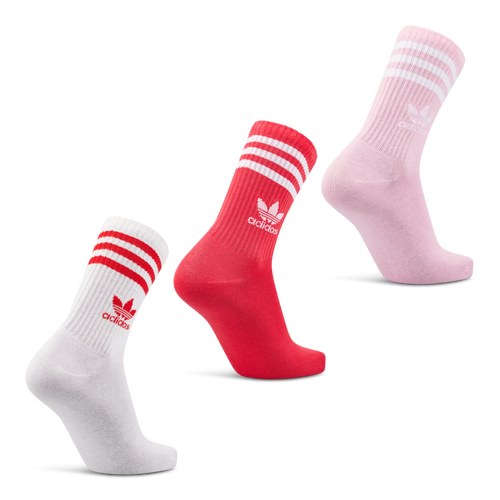 adidas Solid Crew 3 Pack - Image 2 of 2 Enlarged Image