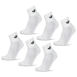 Unisex Socks - adidas Ankle 6 Pack - White-White