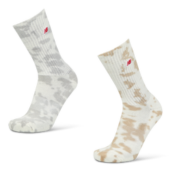 Unisex Socken - New Balance Crew 2 Pack - Grey-Beige