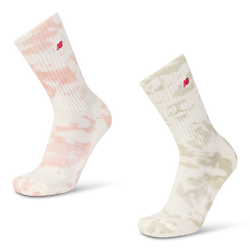 Unisex Socken - New Balance Crew 2 Pack - Pink-Green