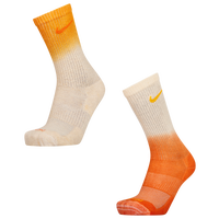 Unisex Socks - Nike Everyday Cushioned Crew 3 Pack - Coconut Milk Htr Sun-Coconut Milk Htr Sun-Beige