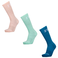 Unisex Socken - Jordan Everyday Essential Crew 3 Pack - Industrial Bluewhite-Emerald-Pink