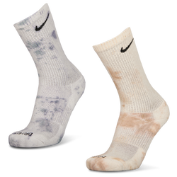 Unisex Socks - Nike Crew 2 Pack - Photon Dust-Pumice Smoke