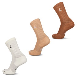 Unisex Socks - Jordan Everyday Cushioned Ankle 3 Pack - Archaeo-Hempwhit