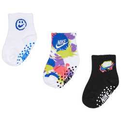 Unisex Sokken - Nike Kids Ankle No Slip 3 Pack - White-White-Black