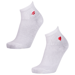 Unisex Socken - Foot Locker Quarter - White-White