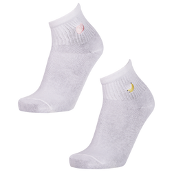 Unisex Socken - Foot Locker Quarter - White-White-Red