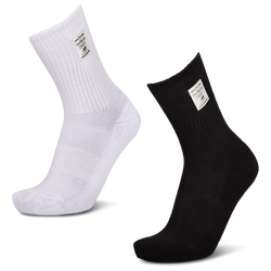 Unisex Socken - New Balance Crew 2 Pack - White-Blck-Blck