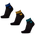 adidas Ankle 3 Pack - Unisex Socks Black-Legacy Teal-Preloved Yellow