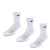 White-White-Black - NK 3P CREW S WHT 34-38