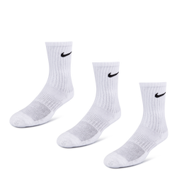Unisex Socks - Nike 3 Pack Crew S 34-38 - White-White-Black