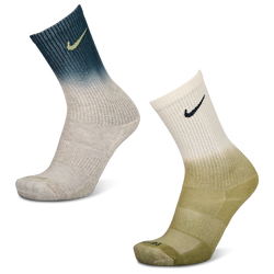 Unisex Sokken - Nike Crew 2 Pack - Ghogghoglb-Swanswanog-Brown