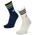 adidas Crew 2 Pack - Unisex Socks Multicolor-Chalk White-Blue