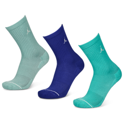 Unisex Socken - Jordan Everyday Cushioned Crew 3 Pack - Purple Comet Sail-Mineral-Green