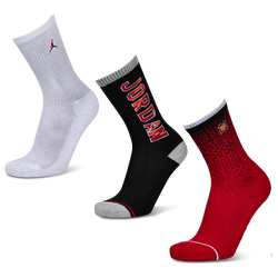 Unisex Socken - Jordan Kids Jumpman Crew 3 Pack - White-White-Black