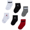 Jordan Kids Ankle 6 Pack - Image 1 of 2 Selected Image