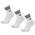 adidas Mid Cut Crew 3 Pack - Unisex Socken White-White-White