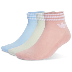 Unisex Calze - adidas Ankle 3 Pack - Wonder Mauve-Linen Green-Clear Sky