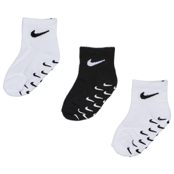 Unisex Socks - Nike Kids Swoosh - White-White