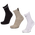 Nike Everyday Cushioned Crew 3 Pack - Unisexe Chaussettes White Black-Dk Grey