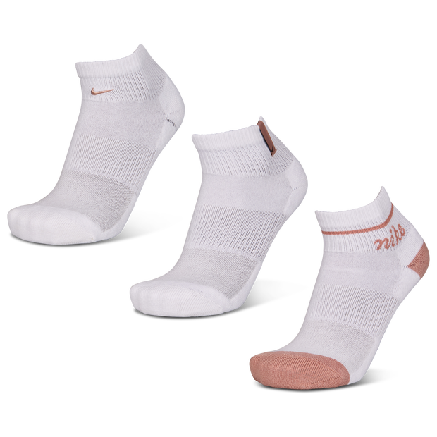 Nike Everyday Cushioned Ankle 3 Pack Unisex - Calze Bianco - Taglia 42 - 46