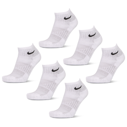 Unisex Socken - Nike Kids Ankle 6 Pack - White-Black