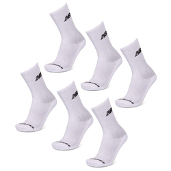 Unisex Sokken - New Balance Crew 6 Pack - White-Black