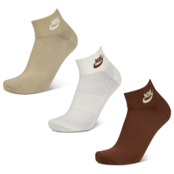 Unisex Socken - Nike Everyday Cushioned Ankle 3 Pack - Sailfaunabrown-Desert Khaki