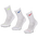 Nike Elevated Crew 3 Pack - Unisex Socken White-Blue-Yellow