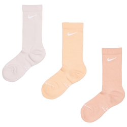 Unisex Socks - Nike Elevated Crew 3 Pack - Orange-Pink-Pink