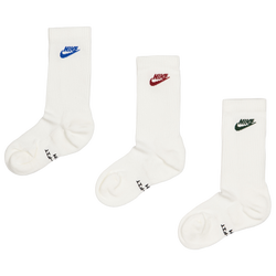 Unisex Socks - Nike Elevated Crew 3 Pack - White-Black-Blue