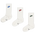 Nike Elevated Crew 3 Pack - Unisex Socken White-Black-Blue
