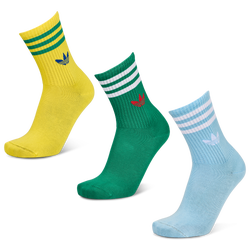 Unisex Socken - adidas Mid Cut Crew 3 Pack - Blue-White-Red