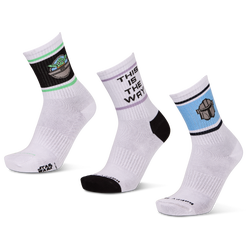 Unisex Socken - Happy Socks Crew 3 Pack - White-Blue-Green