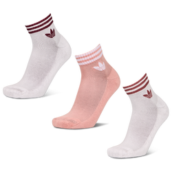 Unisexe Chaussettes - adidas Ankle 3 Pack - White-Black-Pink