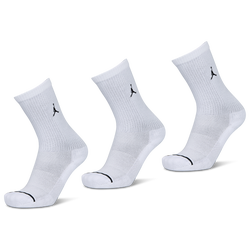 Unisexe Chaussettes - Jordan Everyday Cushioned Crew 3 Pack - White-Black