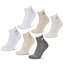Unisex Calze - New Balance Ankle 6 Pack - White-Grey-White