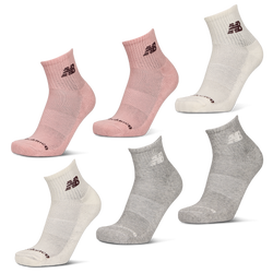 Unisex Sokken - New Balance Ankle 6 Pack - Pink-White-Grey
