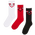 Jordan Kids Jumpman Crew 3 Pack - Unisex Sokken Gym Red-Gym Red-White