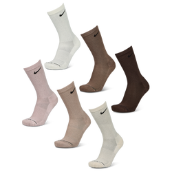 Unisex Socks - Nike Elevated Crew 6 Pack - Multi-Black