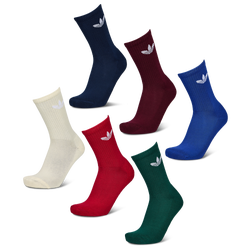 Unisex Calze - adidas Crew 6 Pack - Night Indigo-Collegiate Green-Maroon