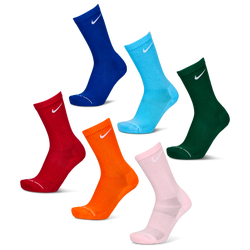 Unisexe Chaussettes - Nike Elevated Crew 6 Pack - Multi-Color