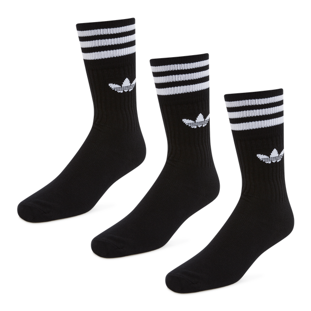 adidas Originals 3 Pack Trefoil Crew Unisex Socken