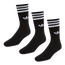 adidas Originals 3 Pack Trefoil Crew - Unisex Socks Black-White
