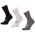 Asics 3 Pack Crew Sock - Unisex Socken Multi-Multi